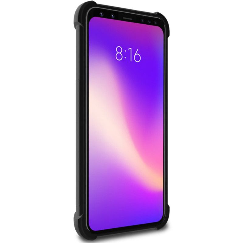 Case Hoesje Google Pixel 4 XL Grijs Zwart Telefoonhoesje Imak Zijdeachtig