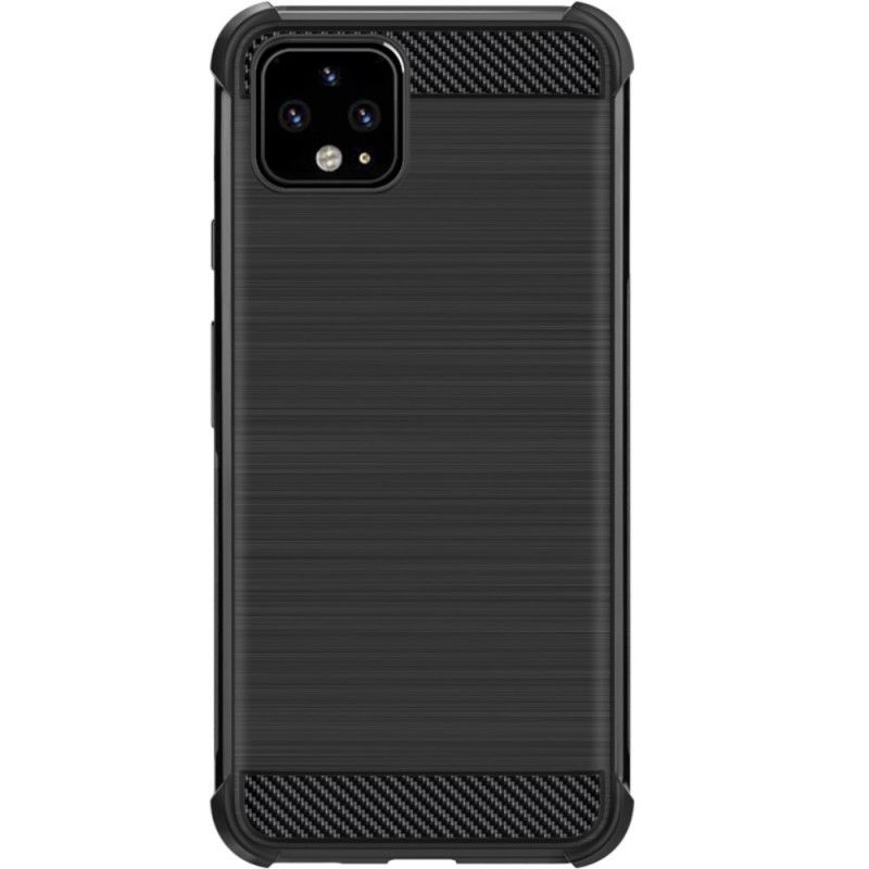 Hoesje Google Pixel 4 XL Imak Geborstelde Koolstofvezel