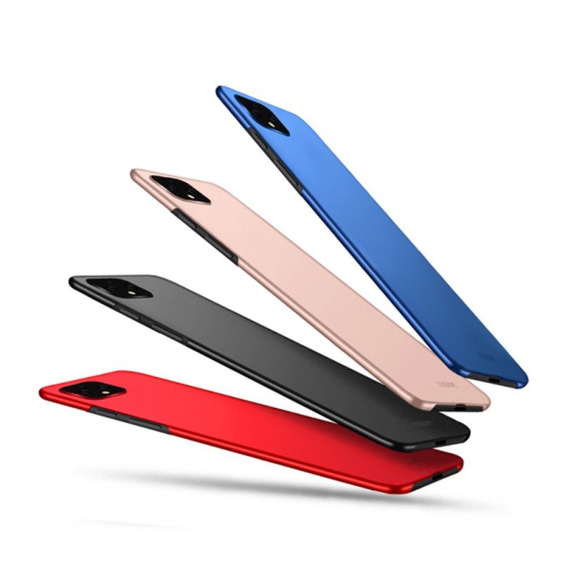 Hoesje Google Pixel 4 XL Rood Zwart Mofi