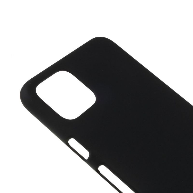 Hoesje voor Google Pixel 4 XL Donkerrood Zwart Rubber