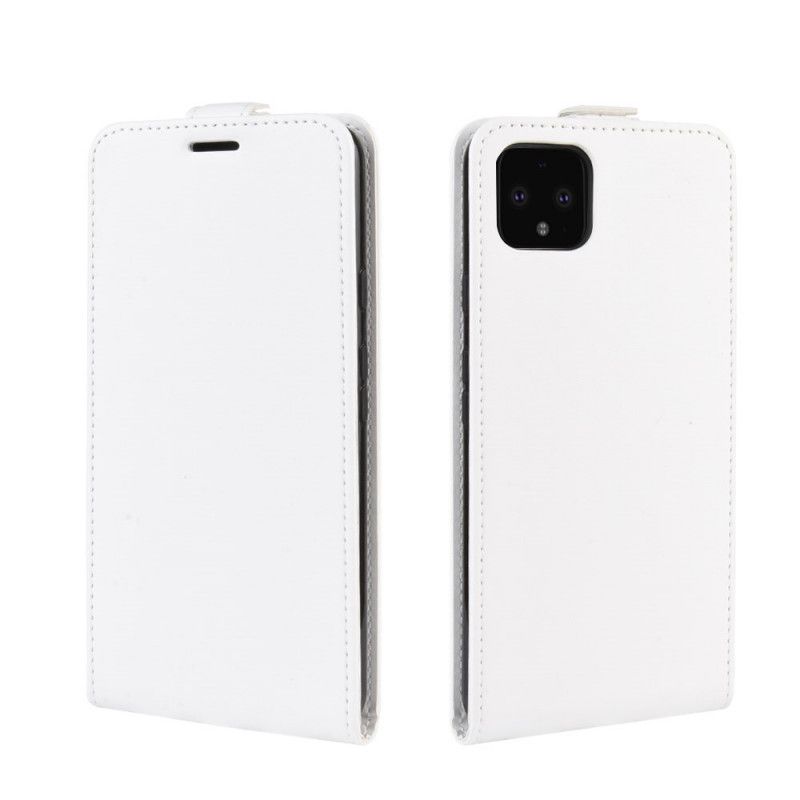 Leren Hoesje Google Pixel 4 XL Bruin Zwart Opvouwbaar