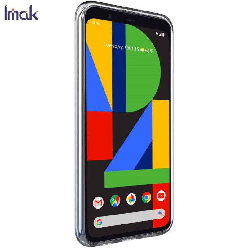 Hoesje Google Pixel 4A 5G Telefoonhoesje Transparant Imak