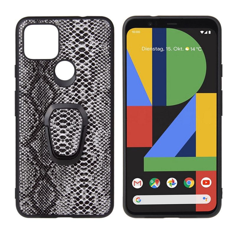Hoesje voor Google Pixel 4A 5G Ringhouder Snake Style