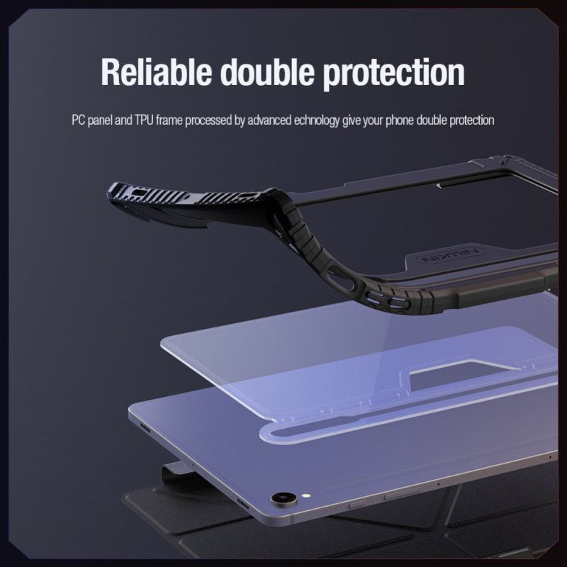 Case Hoesje Samsung Galaxy Tab S10 Fe Telefoonhoesje Nillkin Bumper