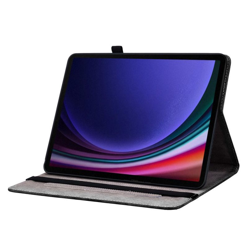 Cover Samsung Galaxy Tab S10 Fe Jadebloemontwerp Bescherming Hoesje