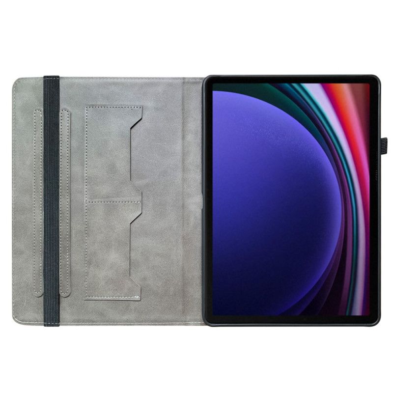 Cover Samsung Galaxy Tab S10 Fe Ontwerp Met Leeuwenkop
