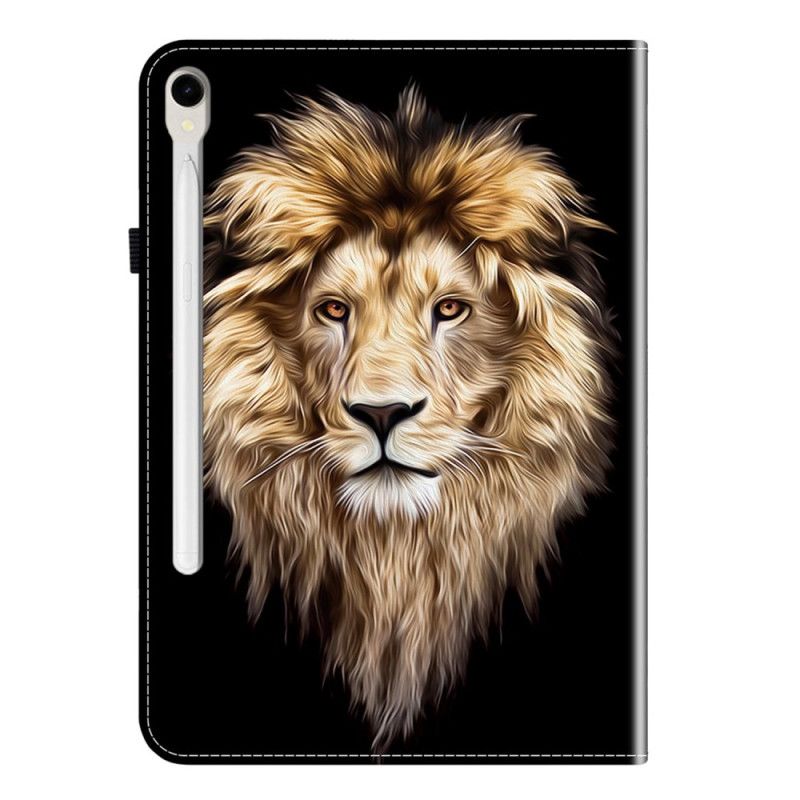 Cover Samsung Galaxy Tab S10 Fe Ontwerp Met Leeuwenkop