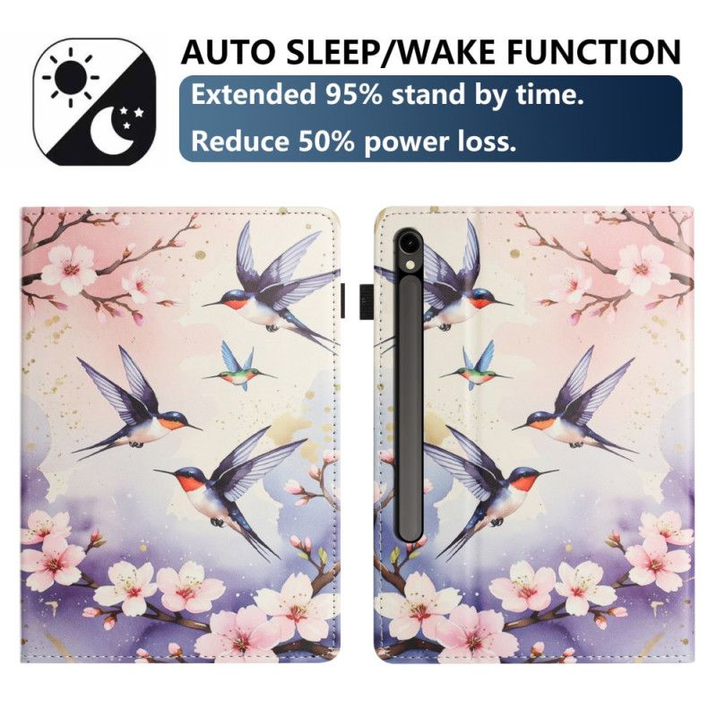 Cover Samsung Galaxy Tab S10 Fe Vogels