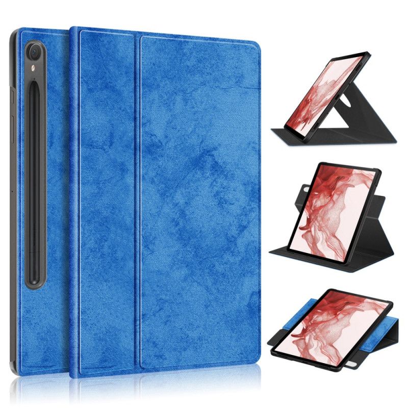 Flip Case Leren Samsung Galaxy Tab S10 Fe Draaibaar