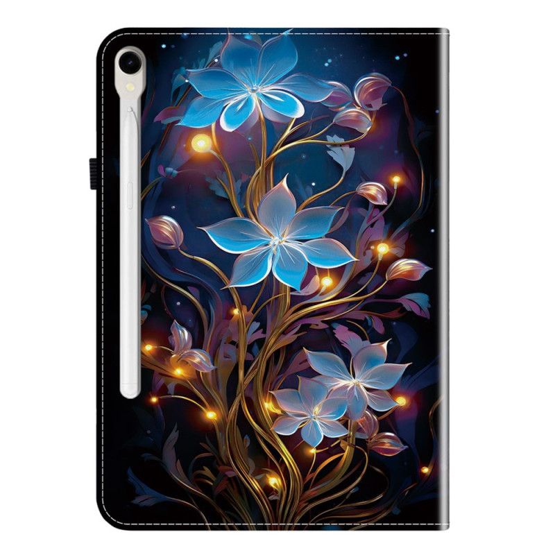 Hoesje Case Samsung Galaxy Tab S10 Fe Bloemenontwerp