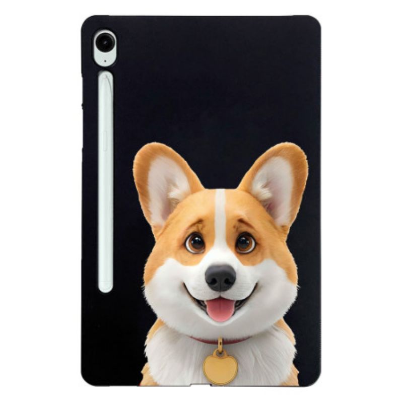 Hoesje Samsung Galaxy Tab S10 Fe Corgi Patroon