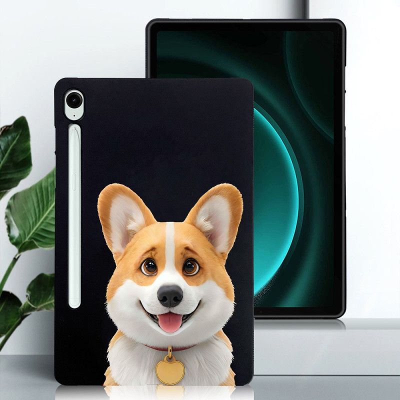 Hoesje Samsung Galaxy Tab S10 Fe Corgi Patroon