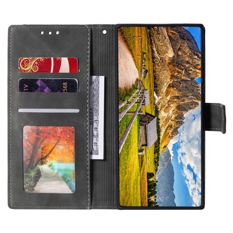 Flip Case Leren Oneplus 15r Portemonnee Met Retro Bandje