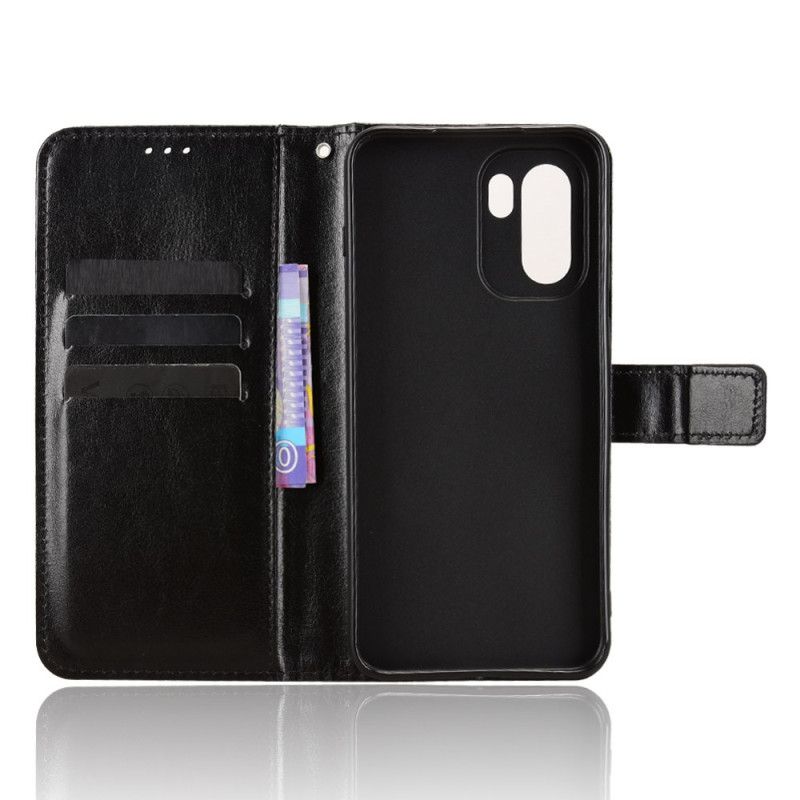 Folio-hoesje Oneplus 15r Opvallend Imitatieleer