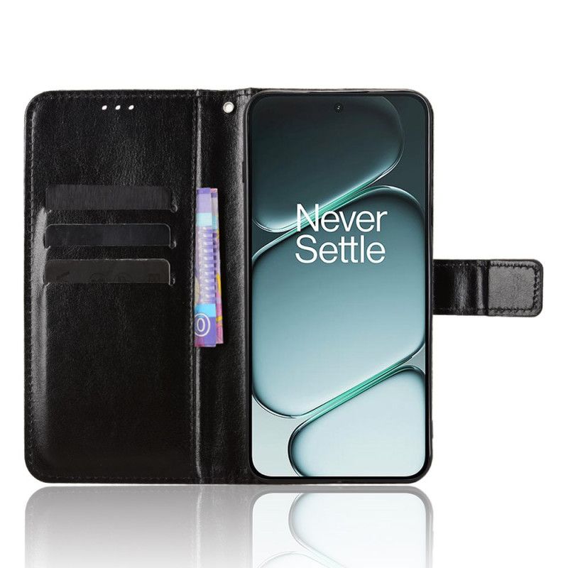 Folio-hoesje Oneplus 15r Opvallend Imitatieleer