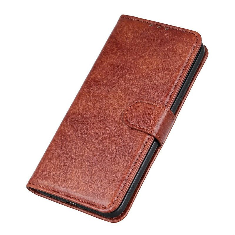 Bescherming Hoesje Oneplus Nord 2 5g Gestructureerd Kunstleer