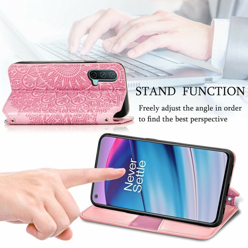 Folio-hoesje Oneplus Nord 2 5g Mandala