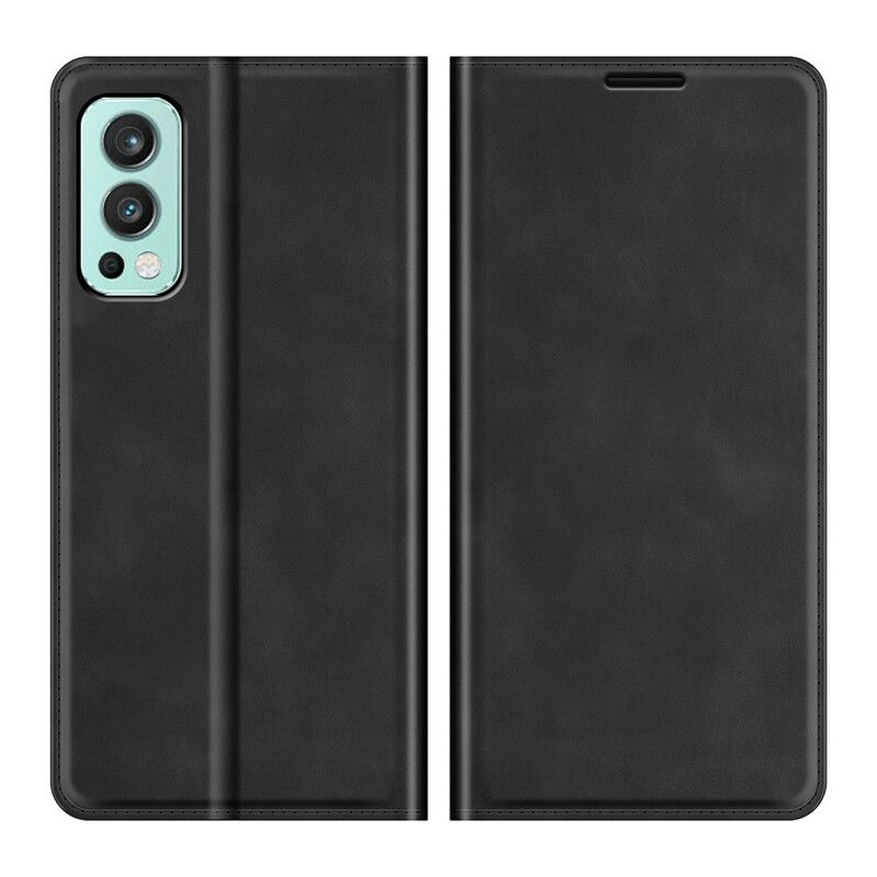 Folio-hoesje Oneplus Nord 2 5g Telefoonhoesje Huid-aanraking