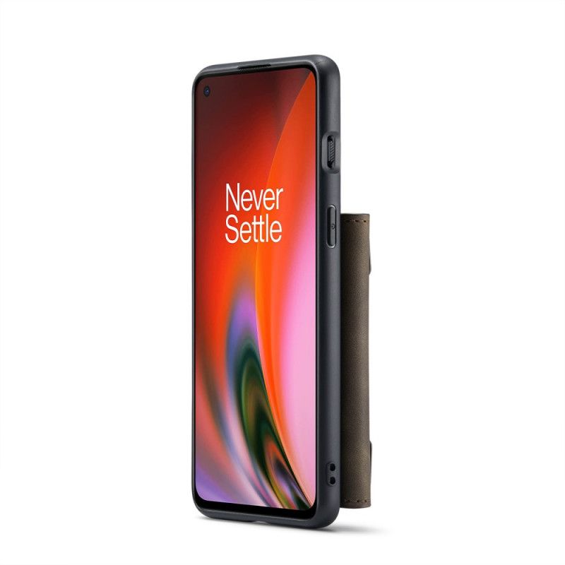 Hoesje Oneplus Nord 2 5g Dg.ming Afneembare Kaarthouder Bescherming Hoesje