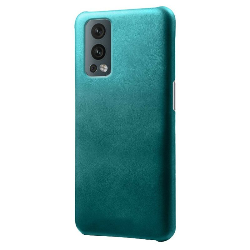 Hoesje Oneplus Nord 2 5g Ledereffect Ksq