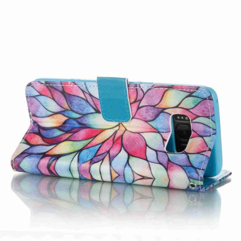 Flip Case Leren Samsung Galaxy S8 Optische Kleur