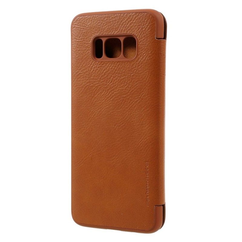Folio-hoesje Samsung Galaxy S8 Rood Zwart G-Case-Serie