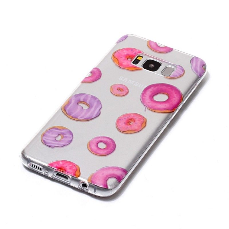 Hoesje Samsung Galaxy S8 Fan Van Donuts