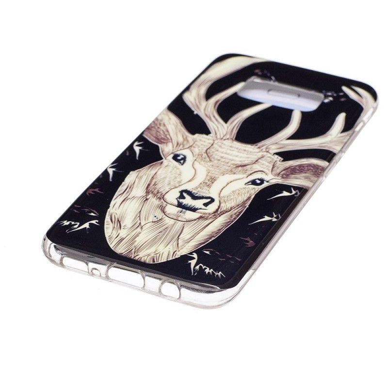 Hoesje Samsung Galaxy S8 Fluorescerend Majestueus Hert
