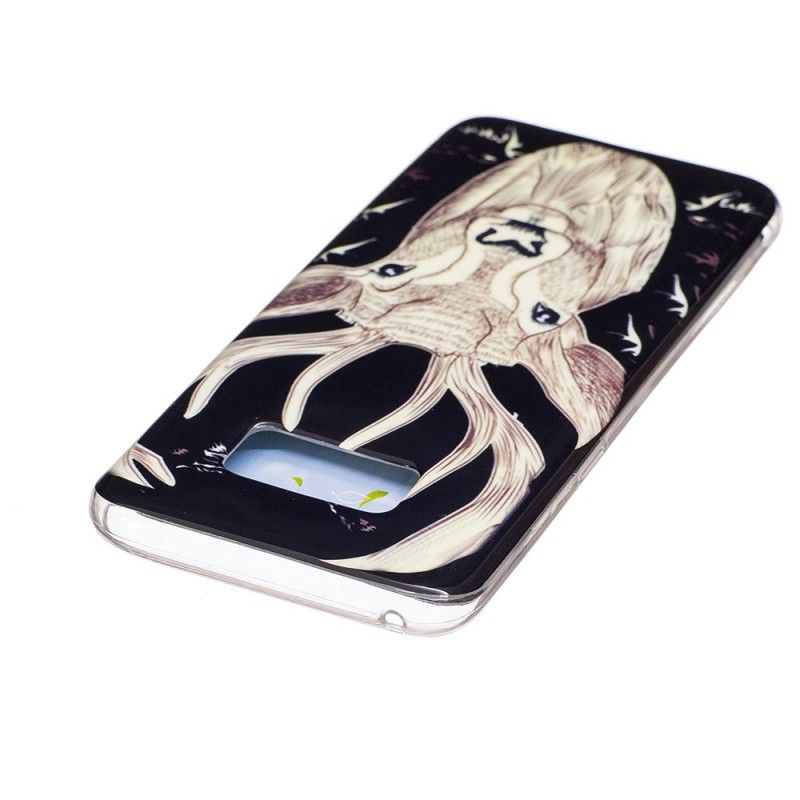 Hoesje Samsung Galaxy S8 Fluorescerend Majestueus Hert