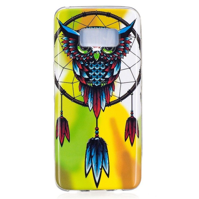 Hoesje Samsung Galaxy S8 Fluorescerende Uil Dromenvanger