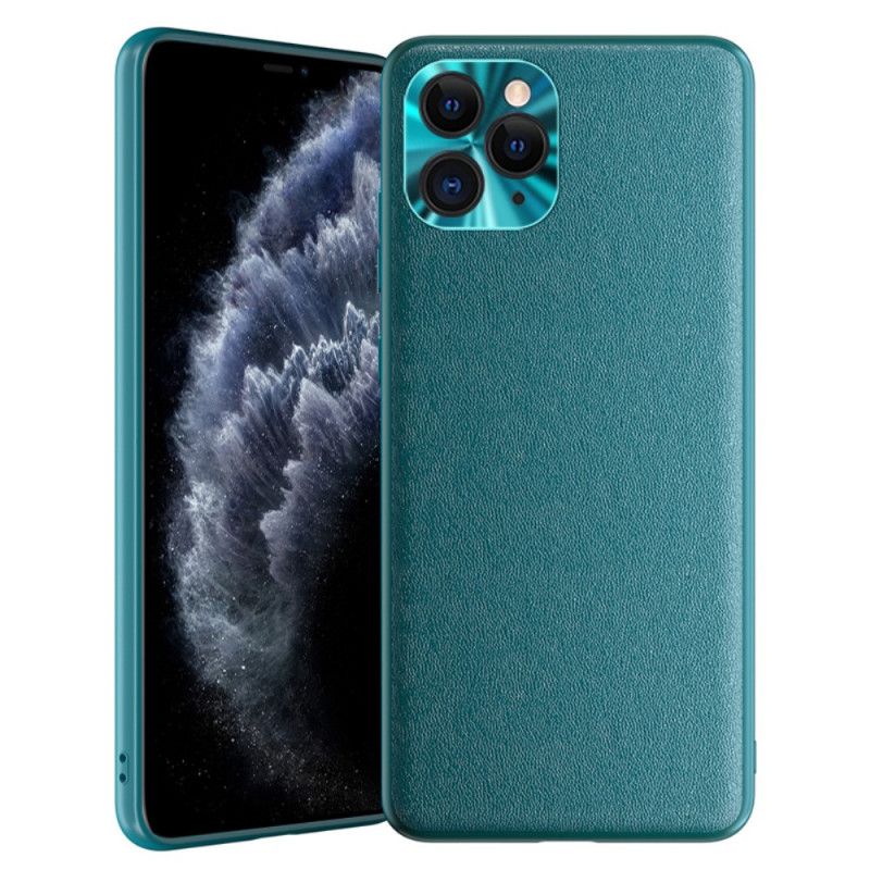 Cover Hoesje iPhone 11 Pro Oranje Zwart Telefoonhoesje Kleur Leerstijl