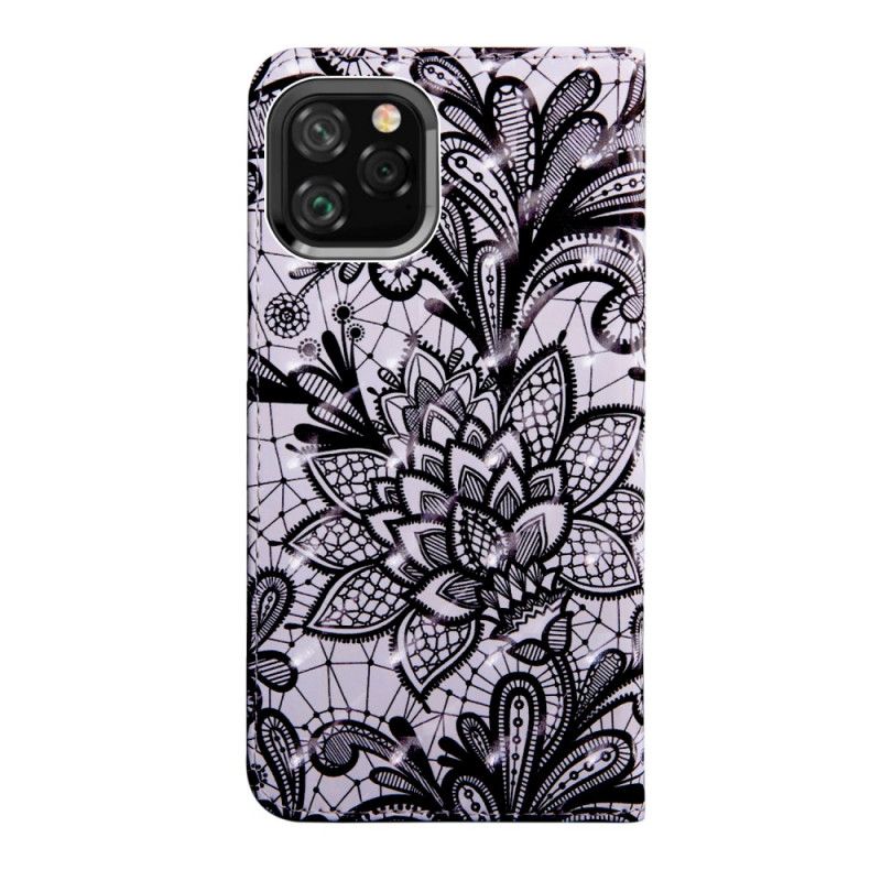 Flip Case Leren iPhone 11 Pro Volledig Kant