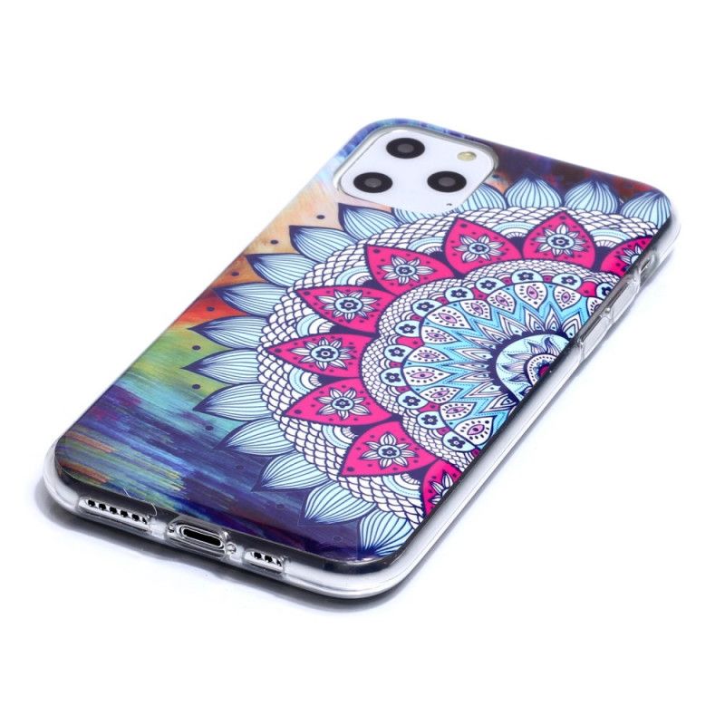 Hoesje iPhone 11 Pro Fluorescerende Mandala