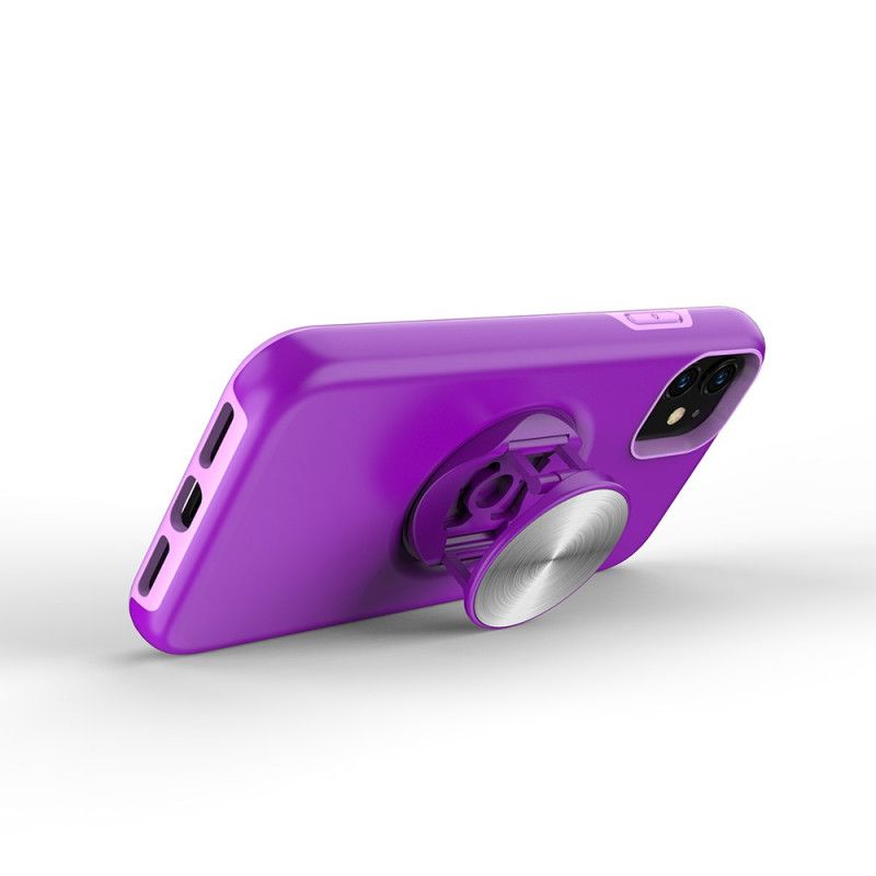 Hoesje iPhone 11 Pro Rood Zwart Magnetische Verwijderbare Media