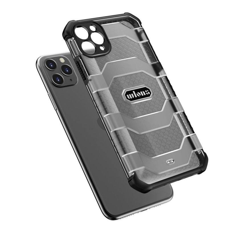 Hoesje iPhone 11 Pro Rood Zwart Ontdekkingsreizigersreeks