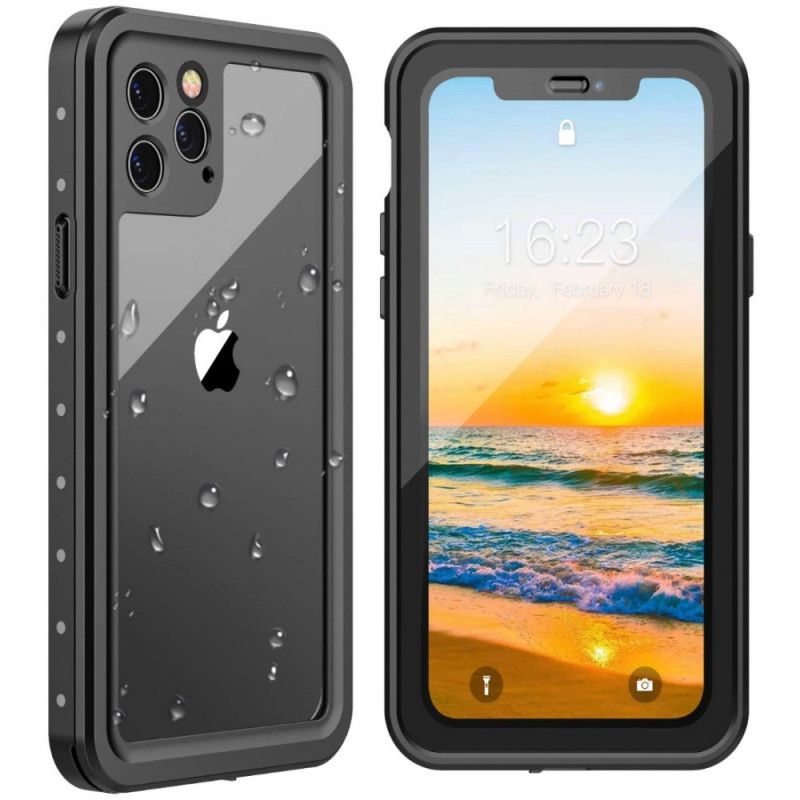Hoesje iPhone 11 Pro Telefoonhoesje Waterdichte Rode Peper