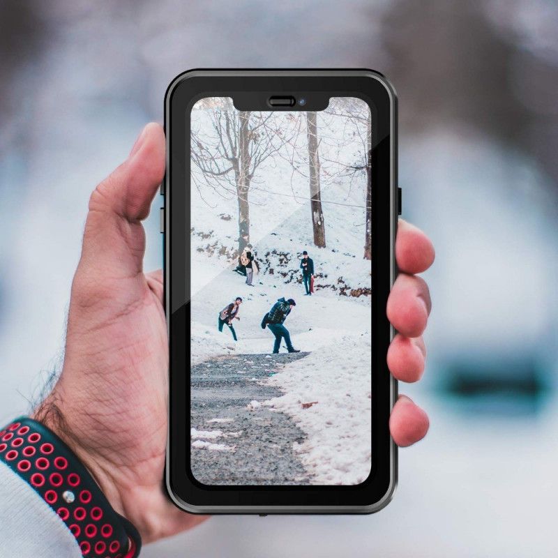 Hoesje iPhone 11 Pro Telefoonhoesje Waterdichte Rode Peper