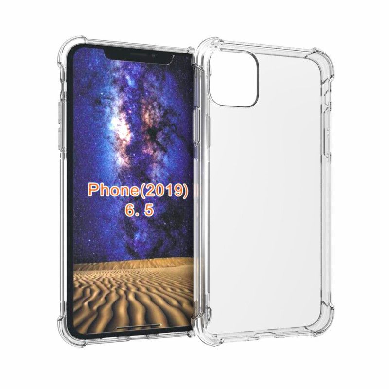 Hoesje iPhone 11 Pro Transparant Versterkte Hoeken