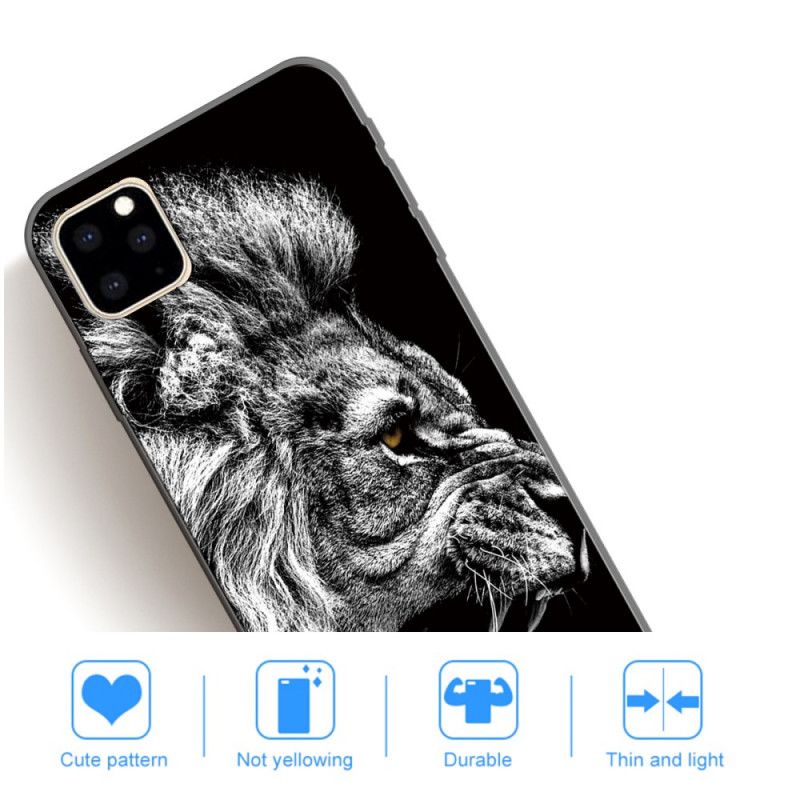 Hoesje iPhone 11 Pro Woeste Leeuw