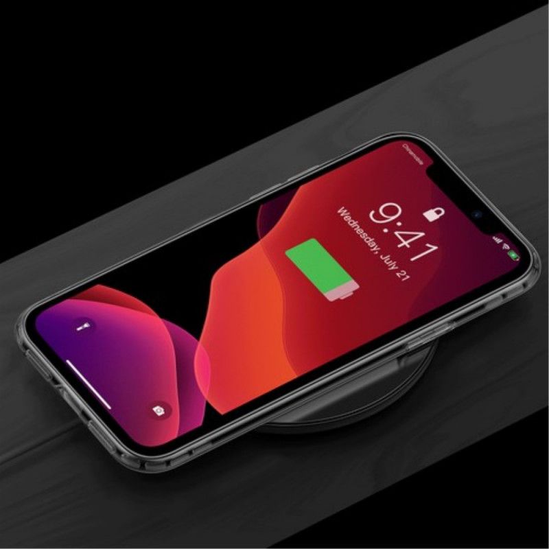 Hoesje voor iPhone 11 Pro Transparant Zwart Baseus Eenvoudige Serie