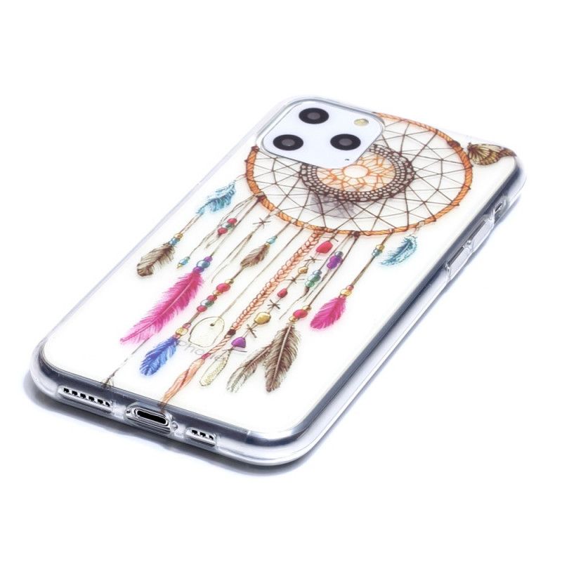 Hoesje voor iPhone 11 Pro Transparante Kleurrijke Dromenvanger