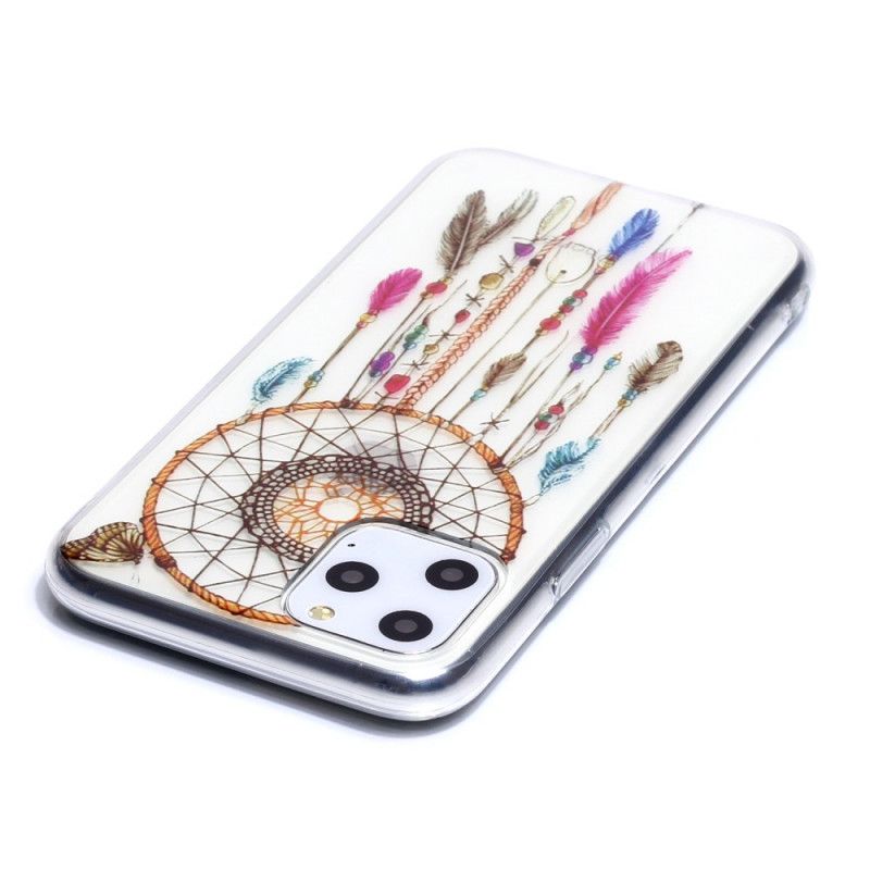 Hoesje voor iPhone 11 Pro Transparante Kleurrijke Dromenvanger