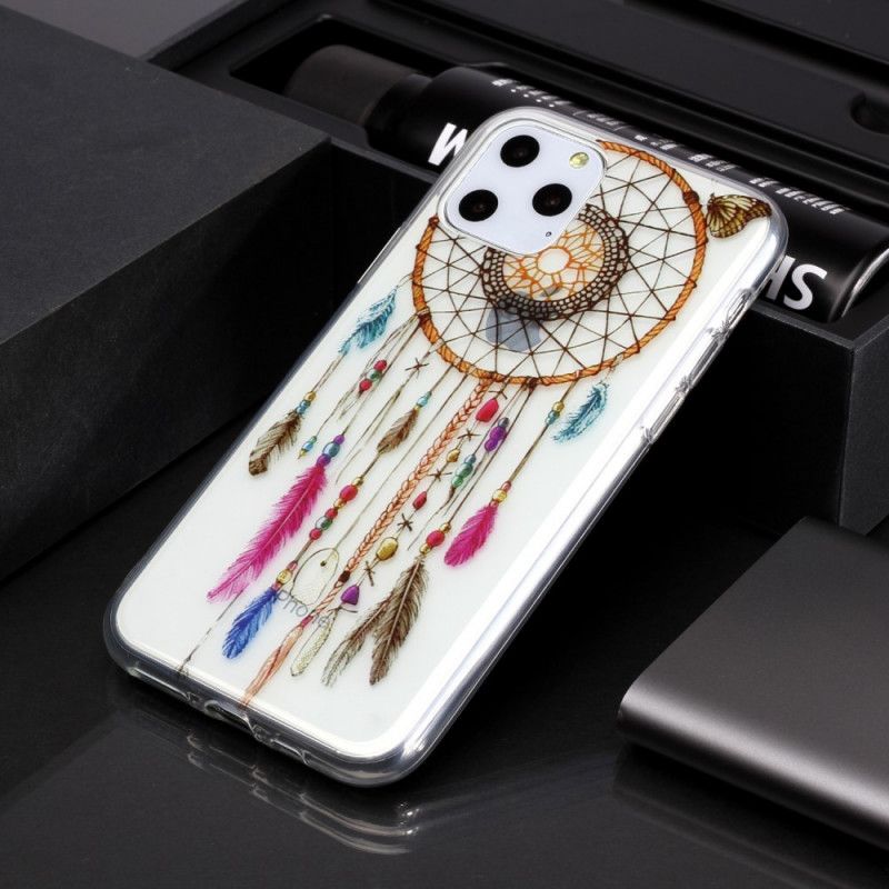 Hoesje voor iPhone 11 Pro Transparante Kleurrijke Dromenvanger