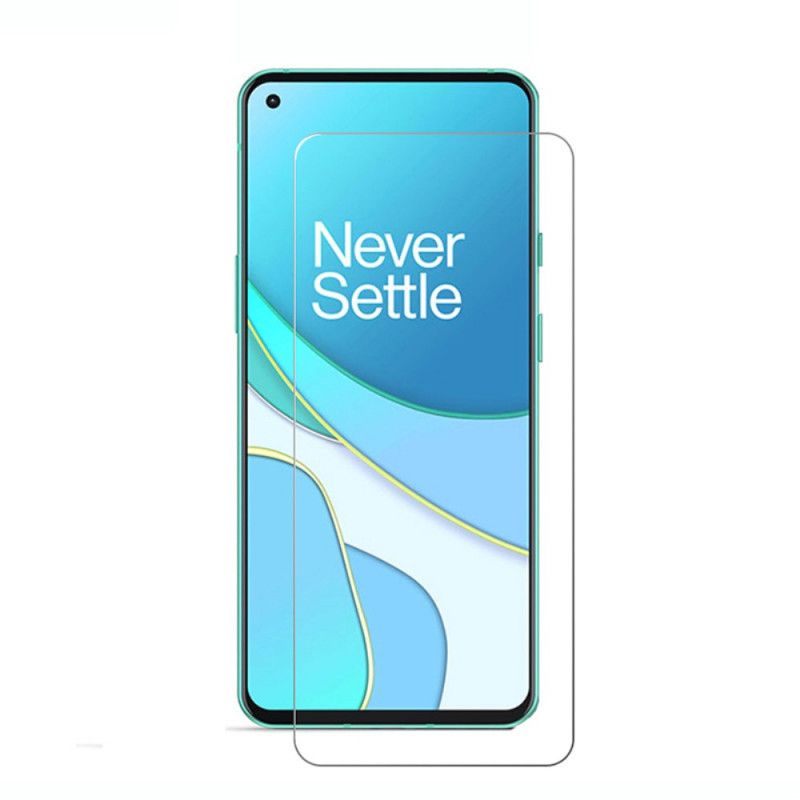 Boogrand (0.3 Mm) Gehard Glasbescherming Voor OnePlus 8T Scherm