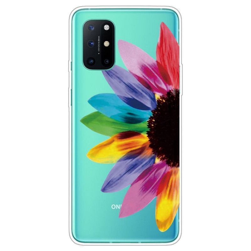 Case Hoesje OnePlus 8T Telefoonhoesje Gekleurde Bloem