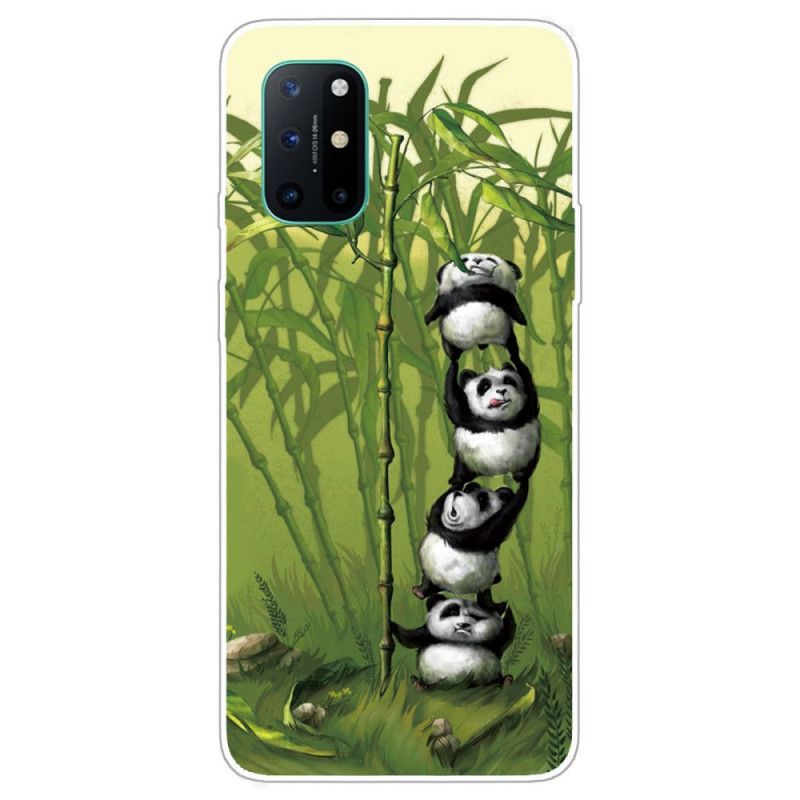 Case Hoesje OnePlus 8T Telefoonhoesje Stapel Panda'S