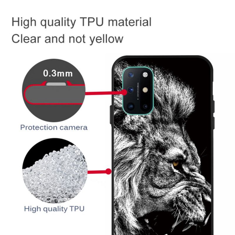 Case Hoesje OnePlus 8T Telefoonhoesje Woeste Leeuw