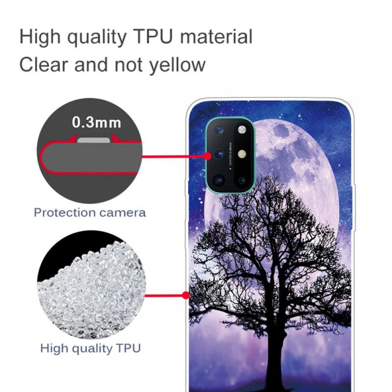 Cover Hoesje OnePlus 8T Telefoonhoesje Maanboom