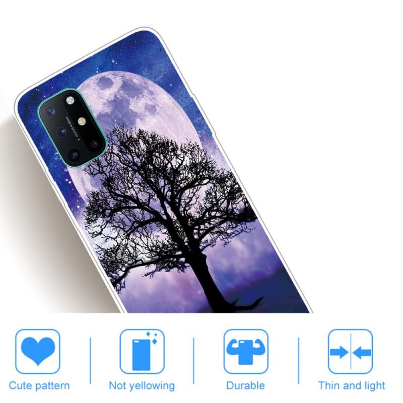 Cover Hoesje OnePlus 8T Telefoonhoesje Maanboom