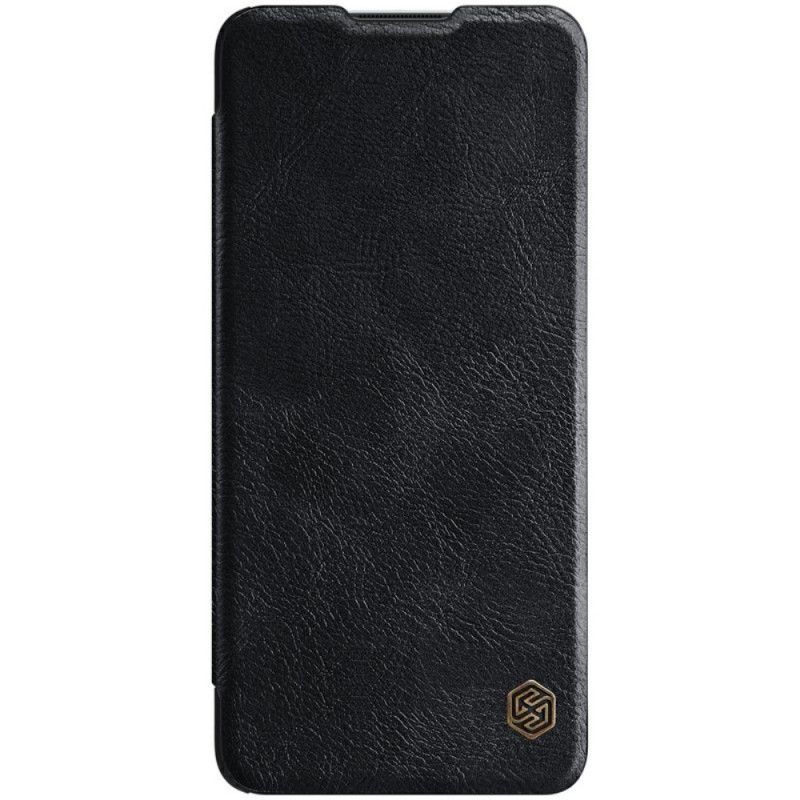 Folio-hoesje OnePlus 8T Rood Zwart Nillkin Qin-Reeks